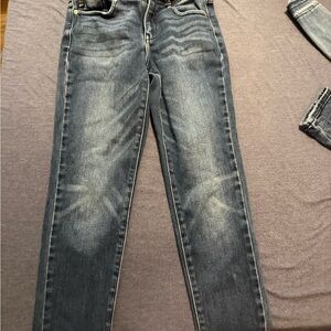 KanCan Women's Straight Leg Jeans in Dark Blue Wash size 3